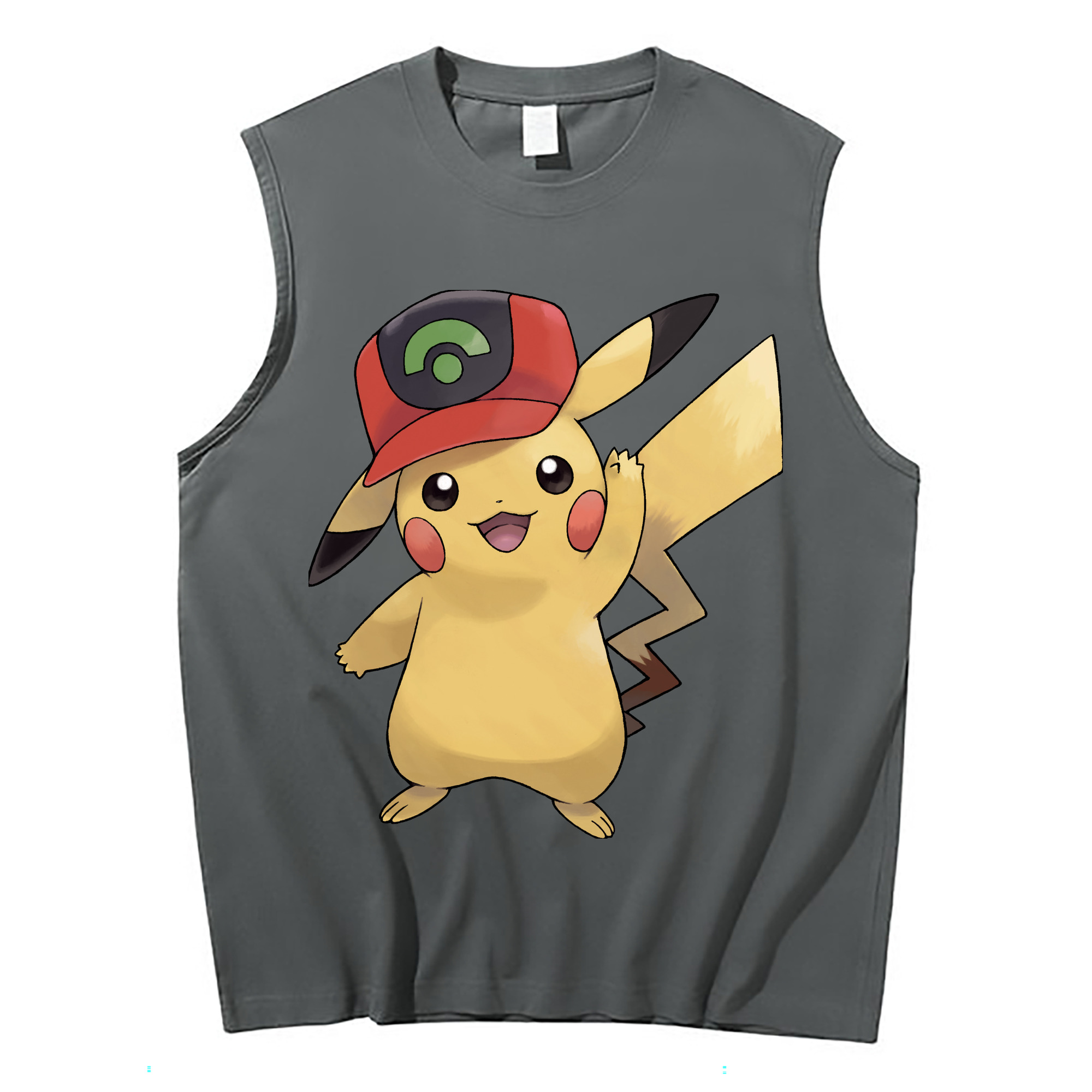 （画像用） ポケットモンスター Pokémon コットン100％タンクトップ（フロントプリント）